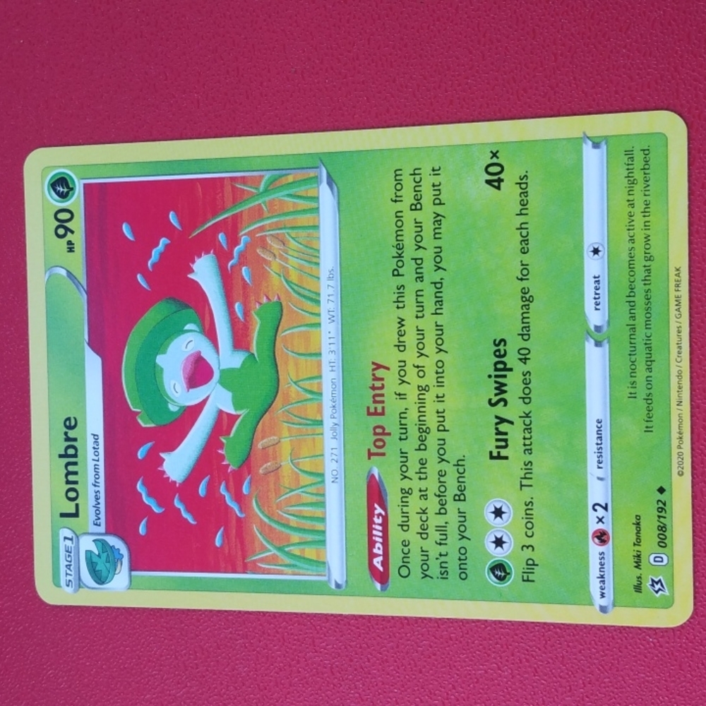 Lombre' Pokemon